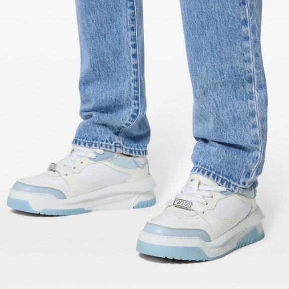 VERSACE Odissea Suede Sneaker - Picture 16 of 16